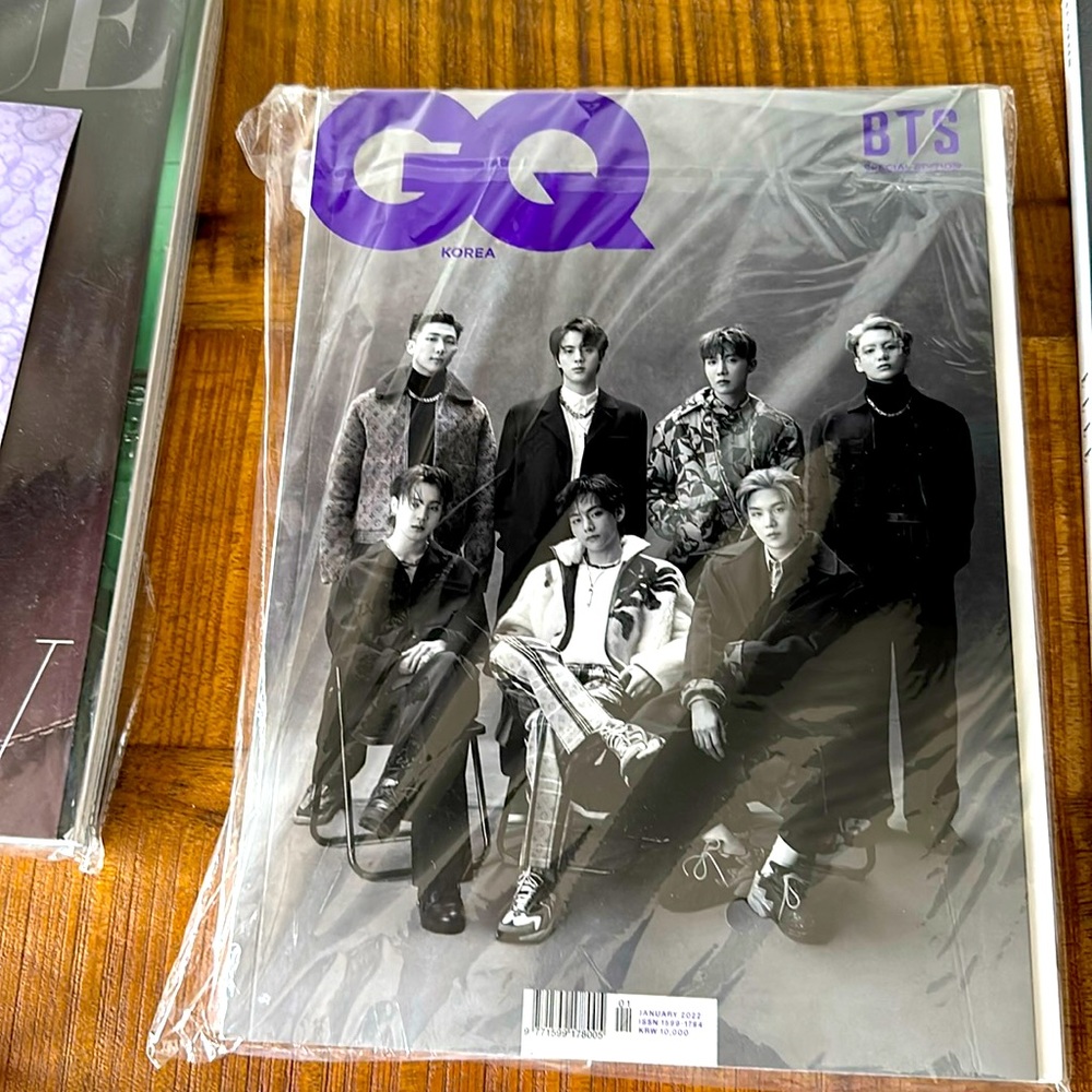 Vogue Korea and GQ Korea BTS full cover shots